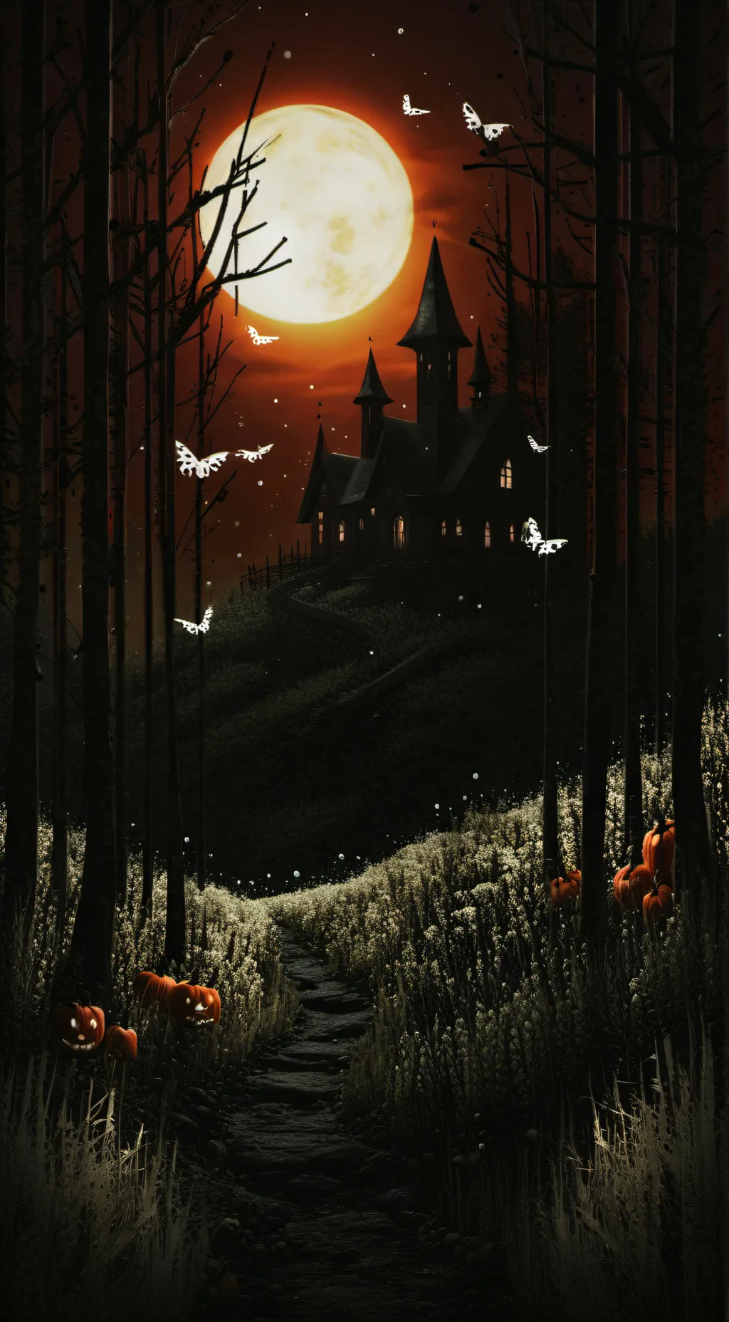 ai character: sprunki October background