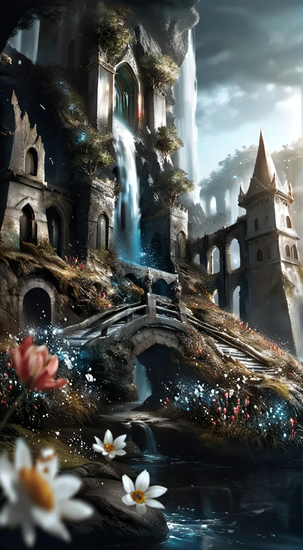 ai character: FruitcakeMoonberry background