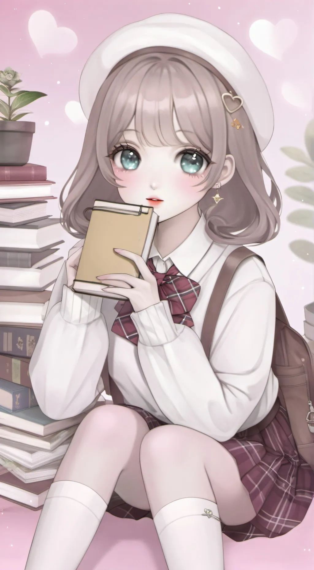 ai character: Lily background