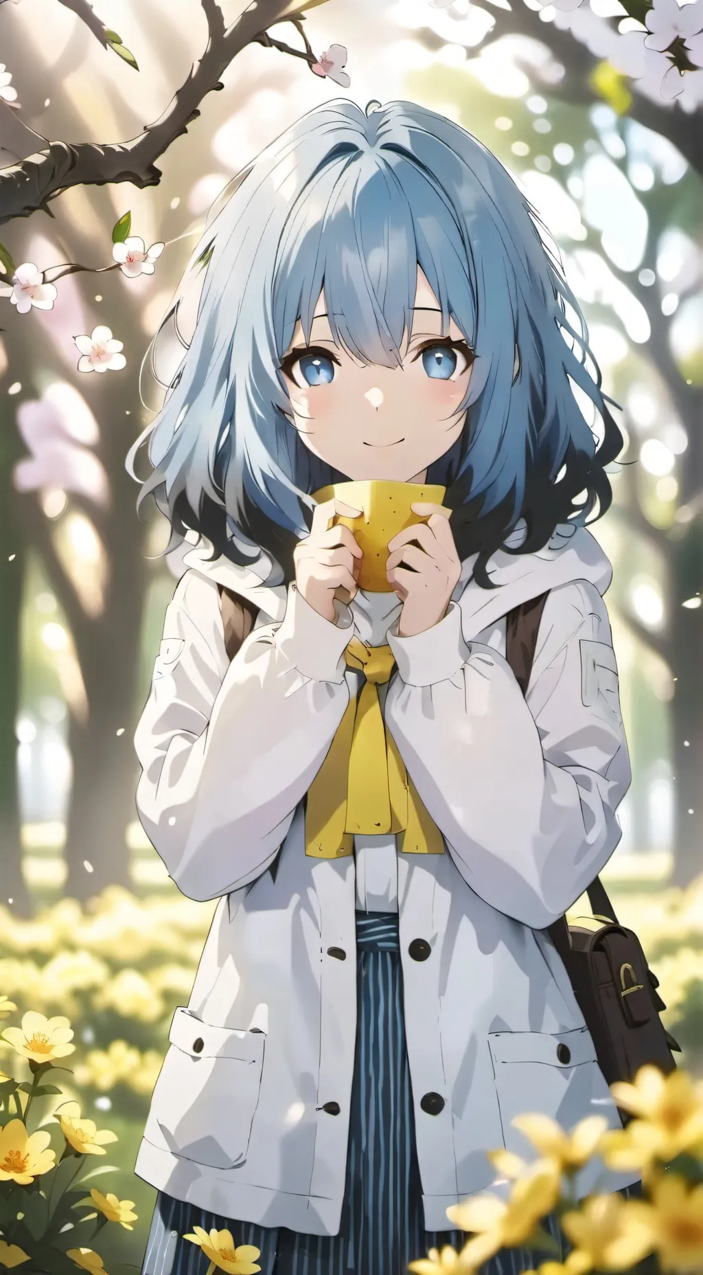 ai character: Coraline background