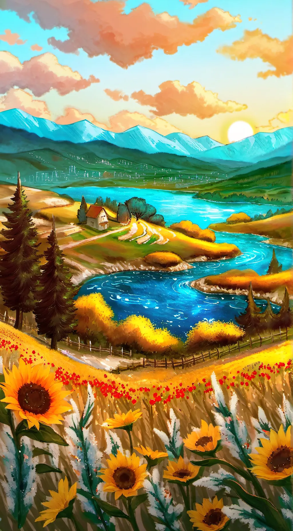 ai character: .  background