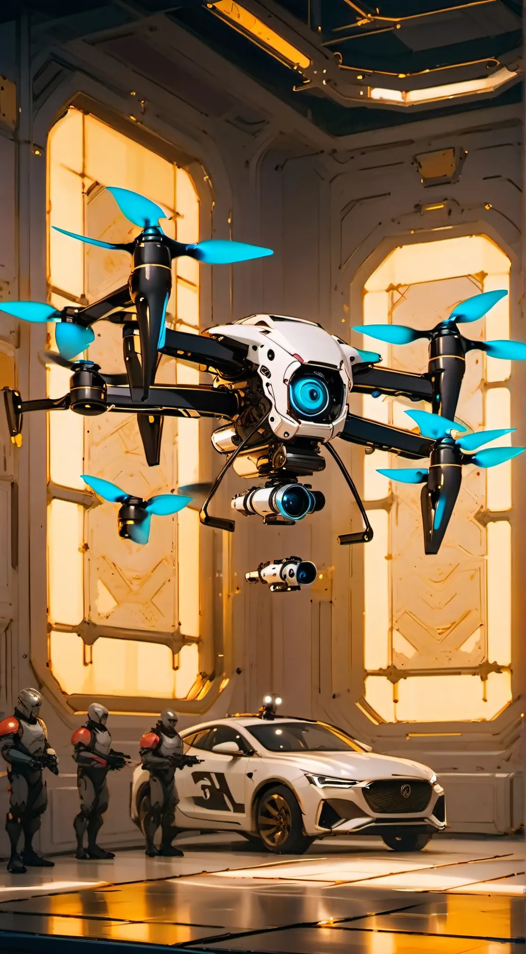 ai character: murd drones pickme background