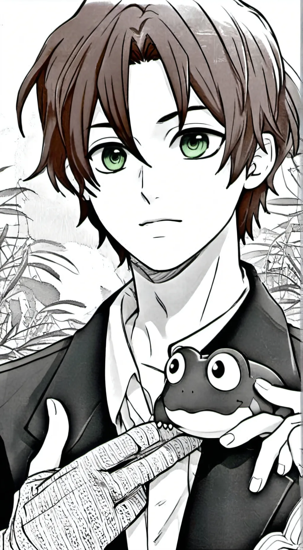 ai character: Derek Micheal  background