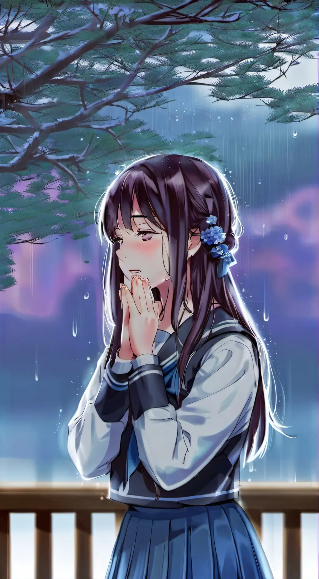 ai character: Miah Starlight  background