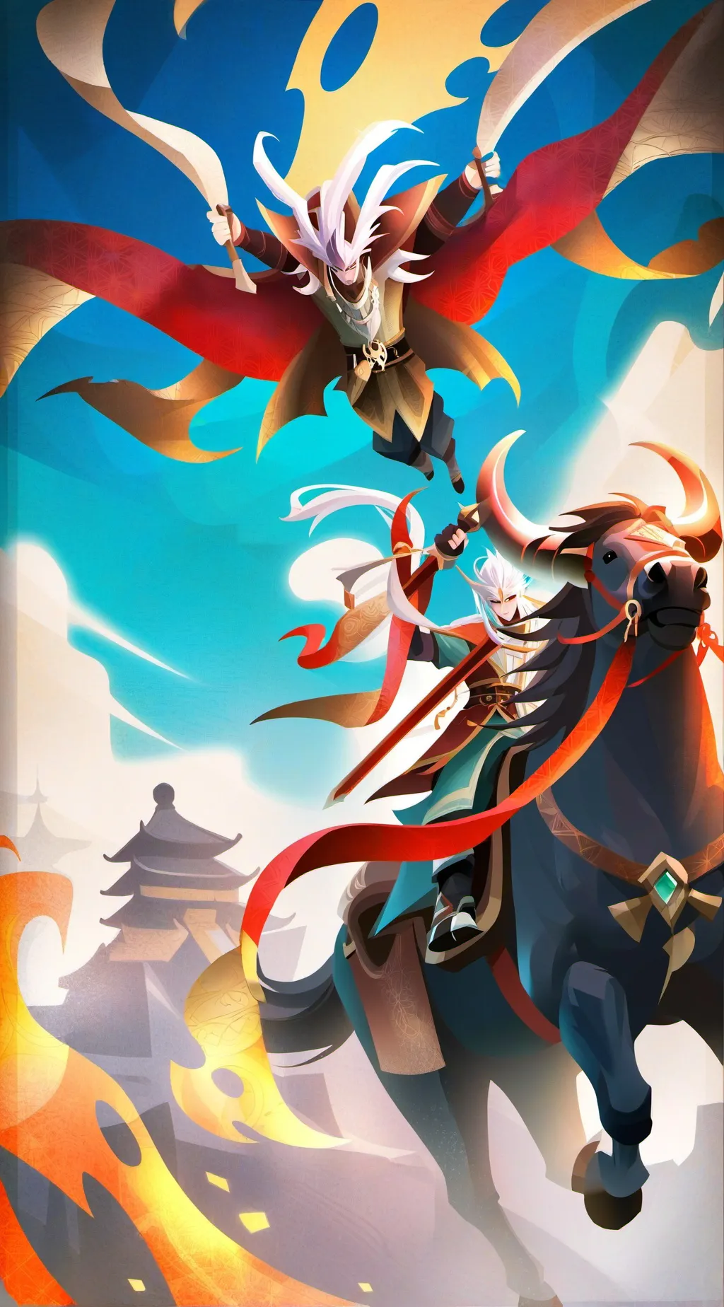 ai character: mr. pickles x kny background