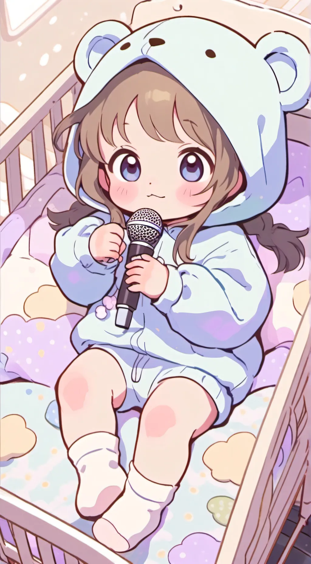 ai character: baby liley background