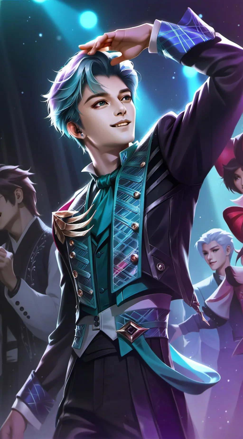 ai character: Jimin background