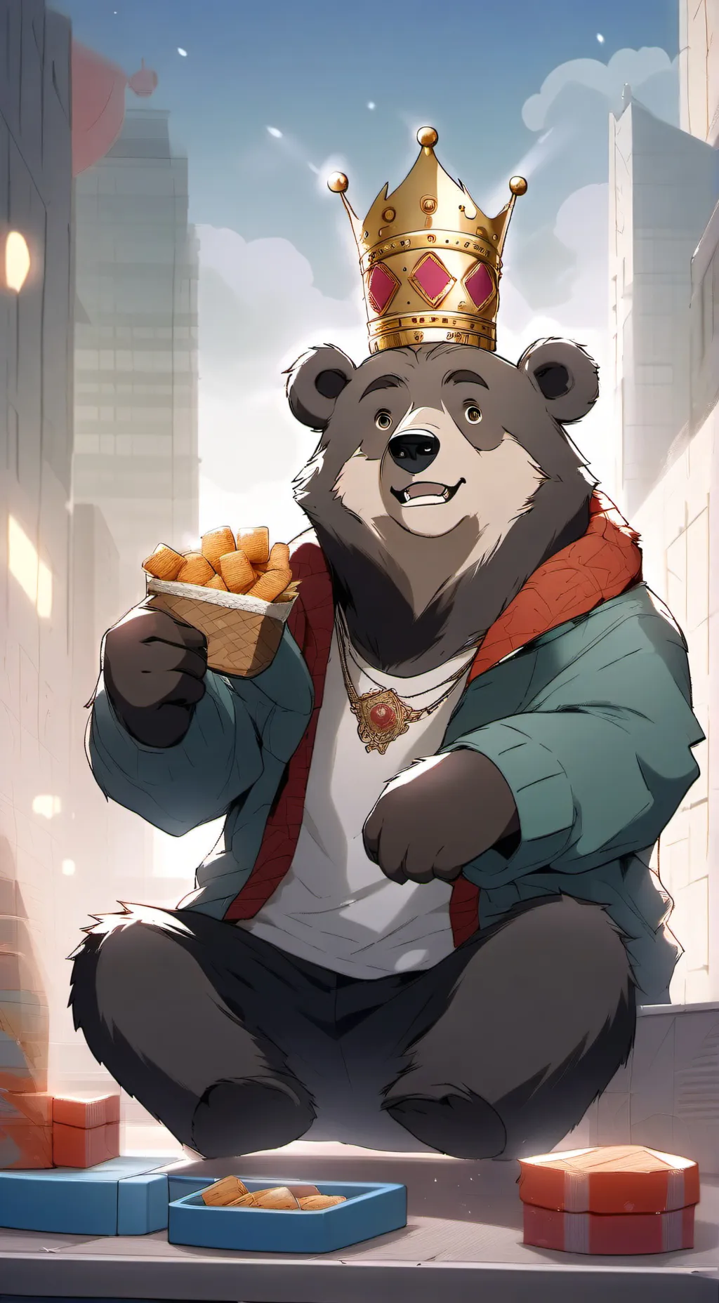 ai character: RoarMaster background