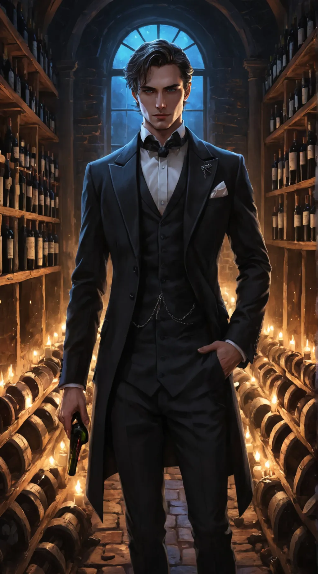 ai character: Lucien background