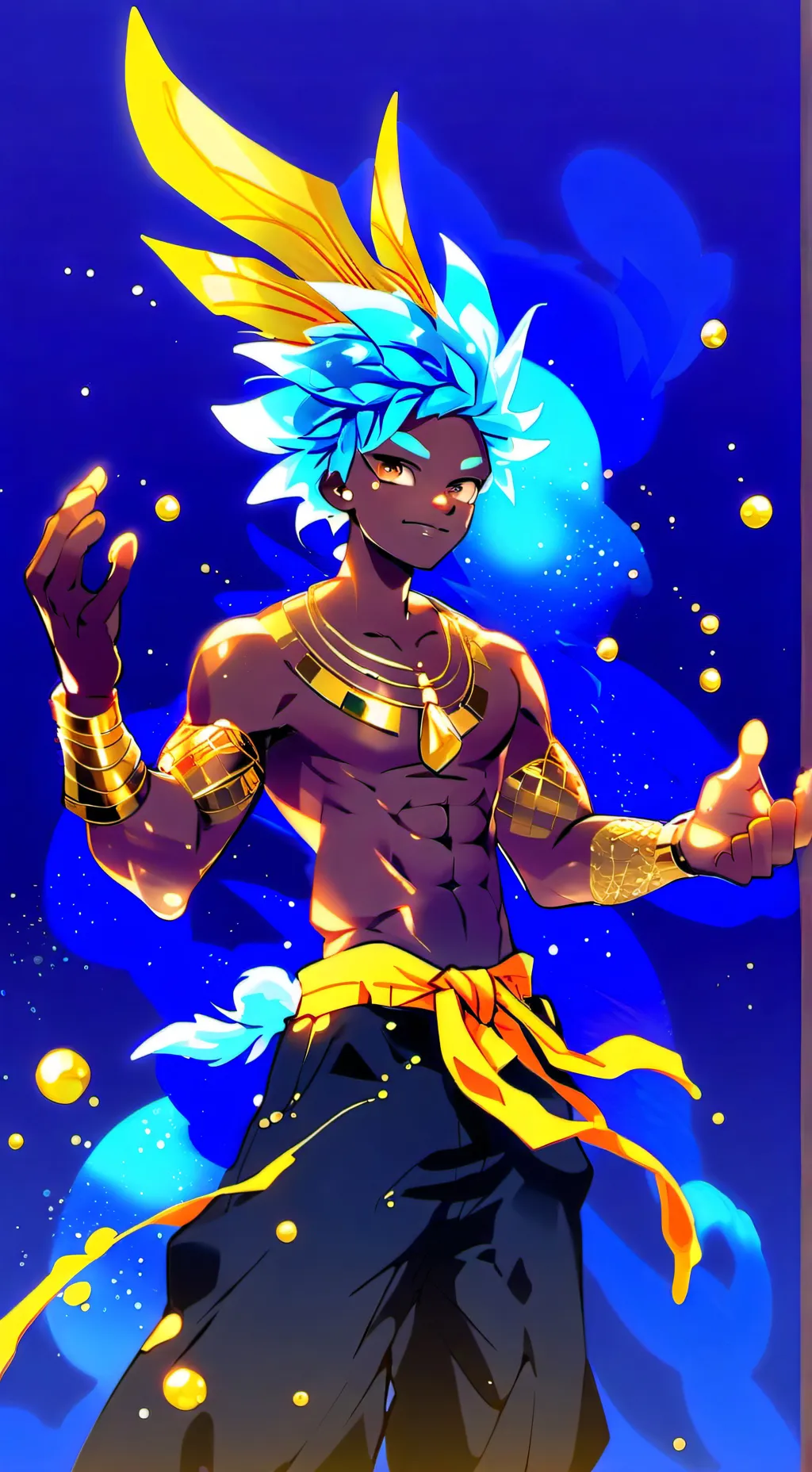 ai character: Aquarieon background