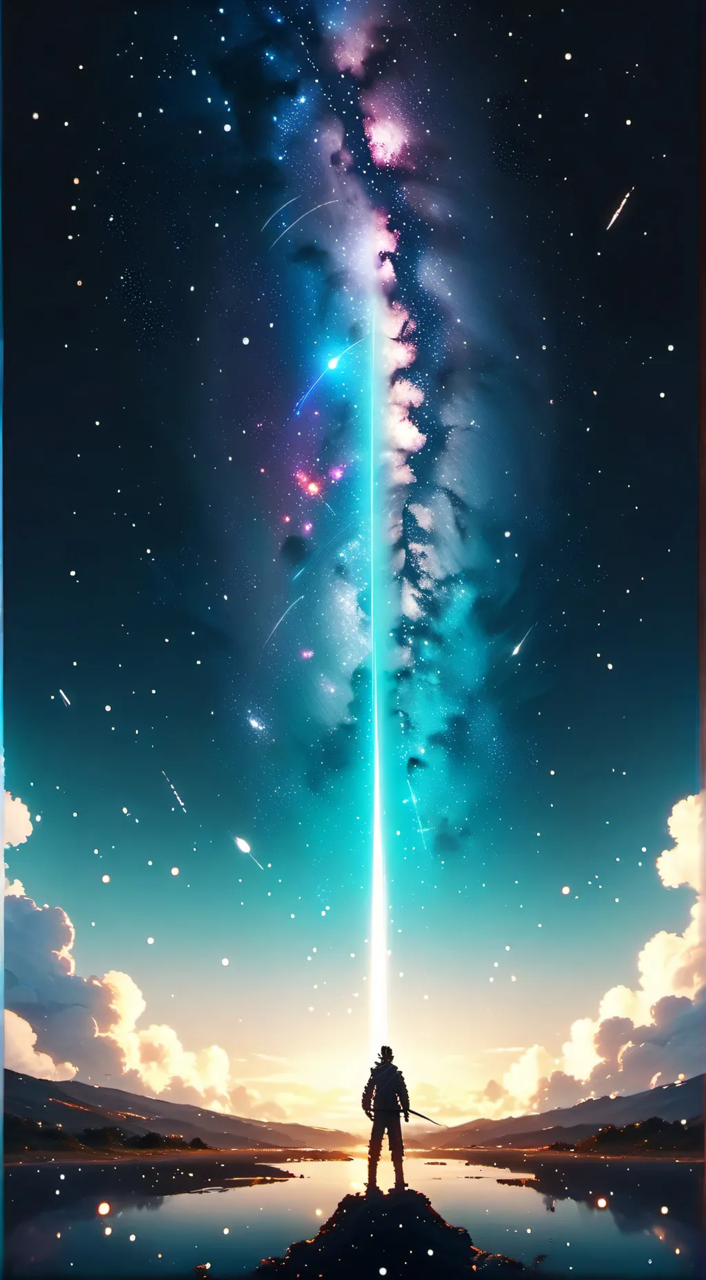 ai character: random object show background