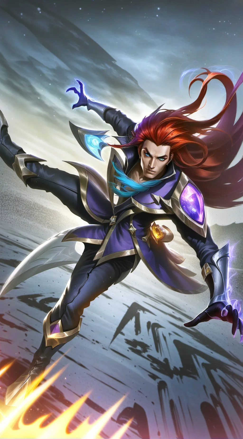 ai character: teen titans background