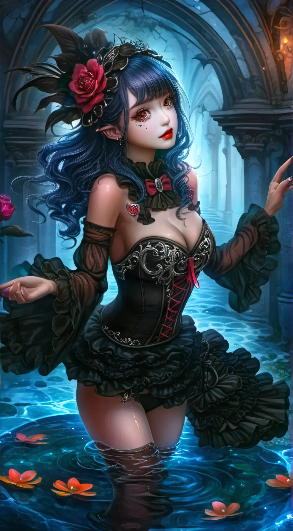 ai character: Lucille background