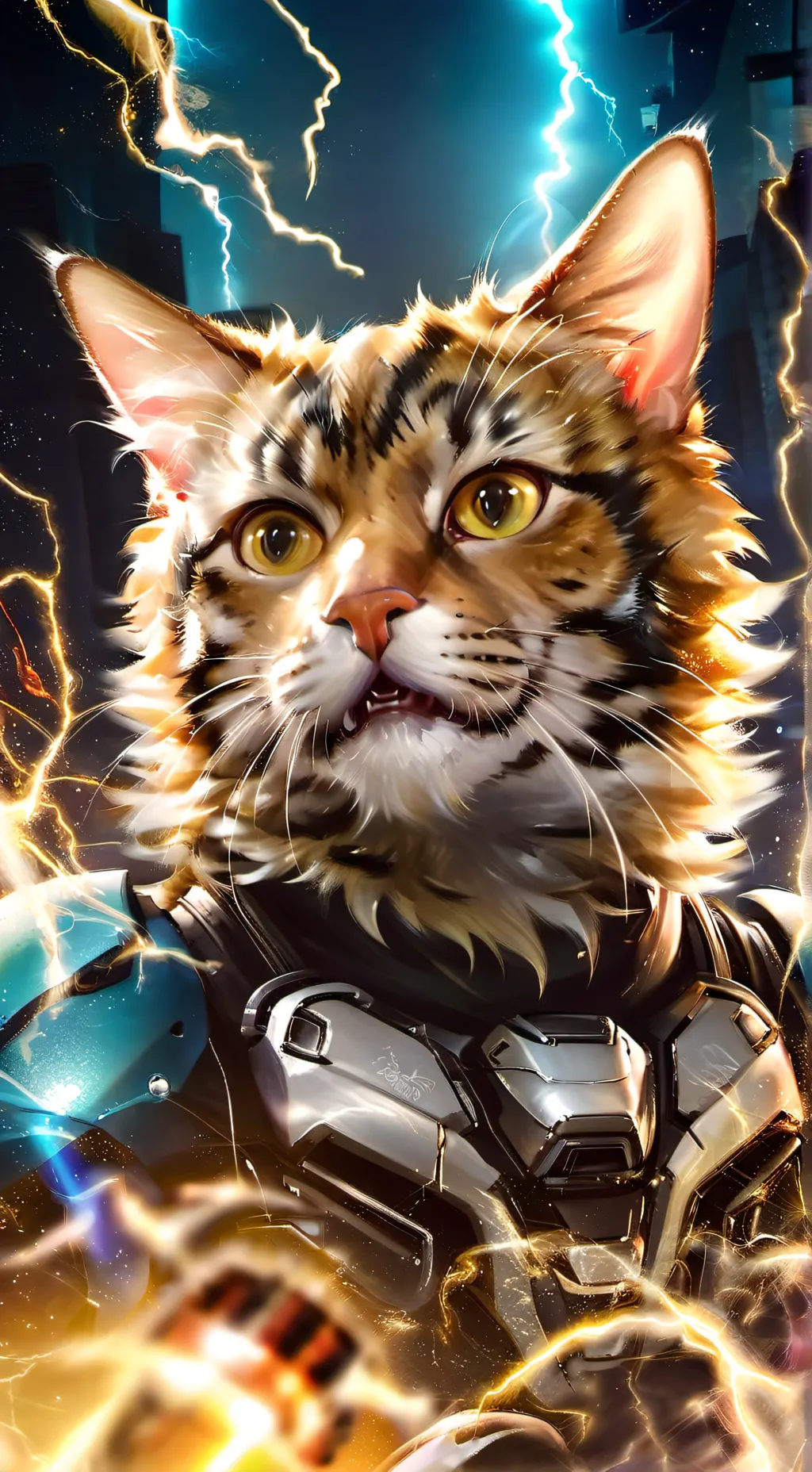 ai character: Flicker background