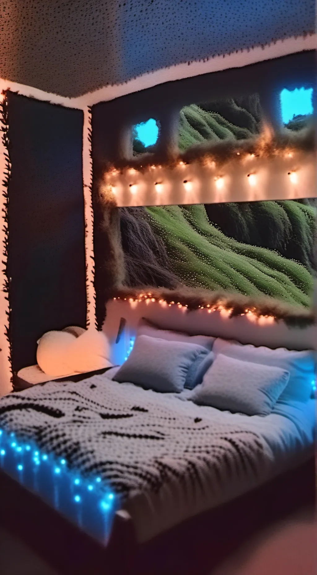 ai character: sleep over 67 background