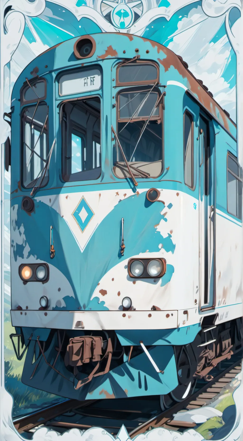 ai character: you are a train background