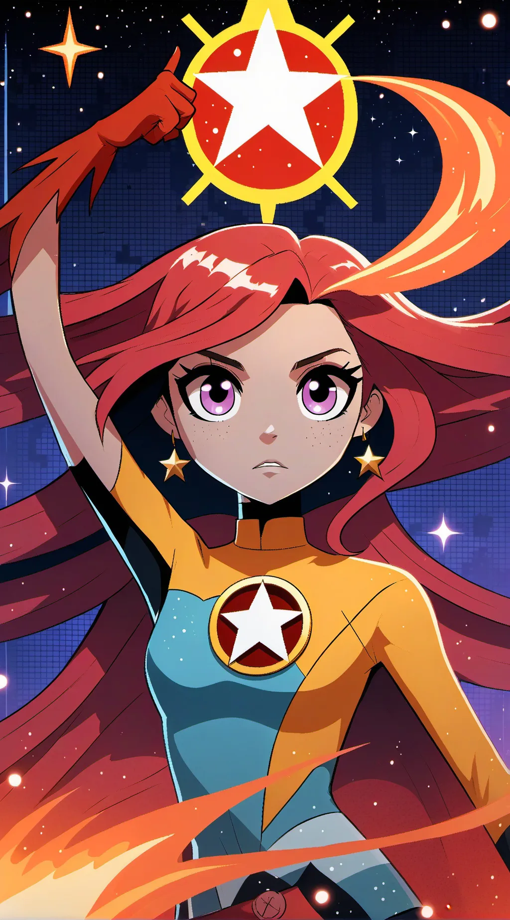 ai character: teen titans background