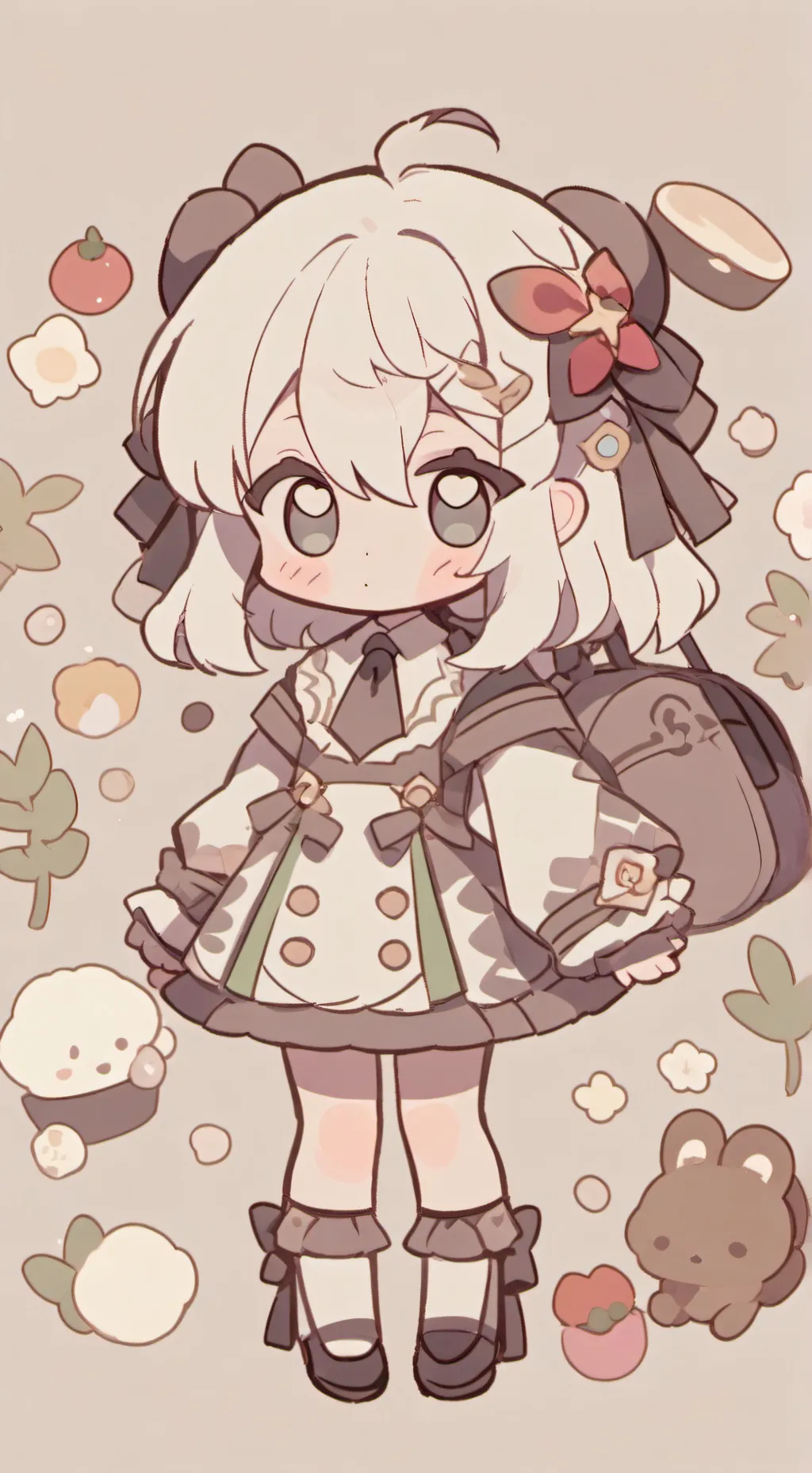 ai character: Kny×Pkcm background