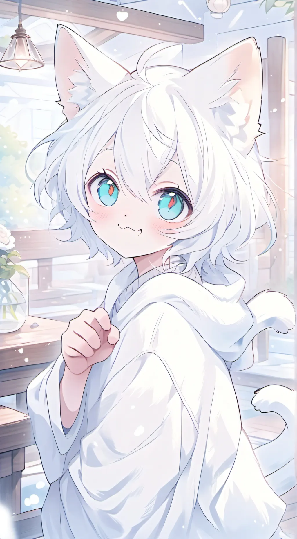 ai character: Polar Whiskers background