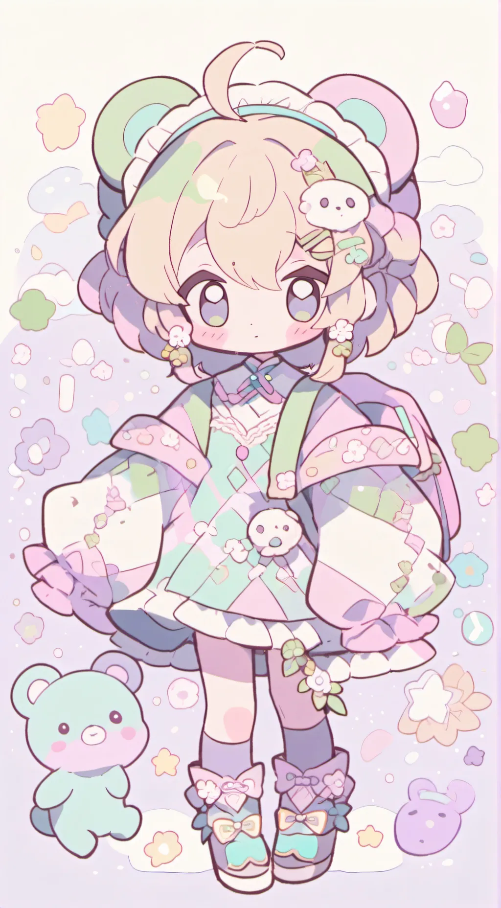 ai character: Bassie background