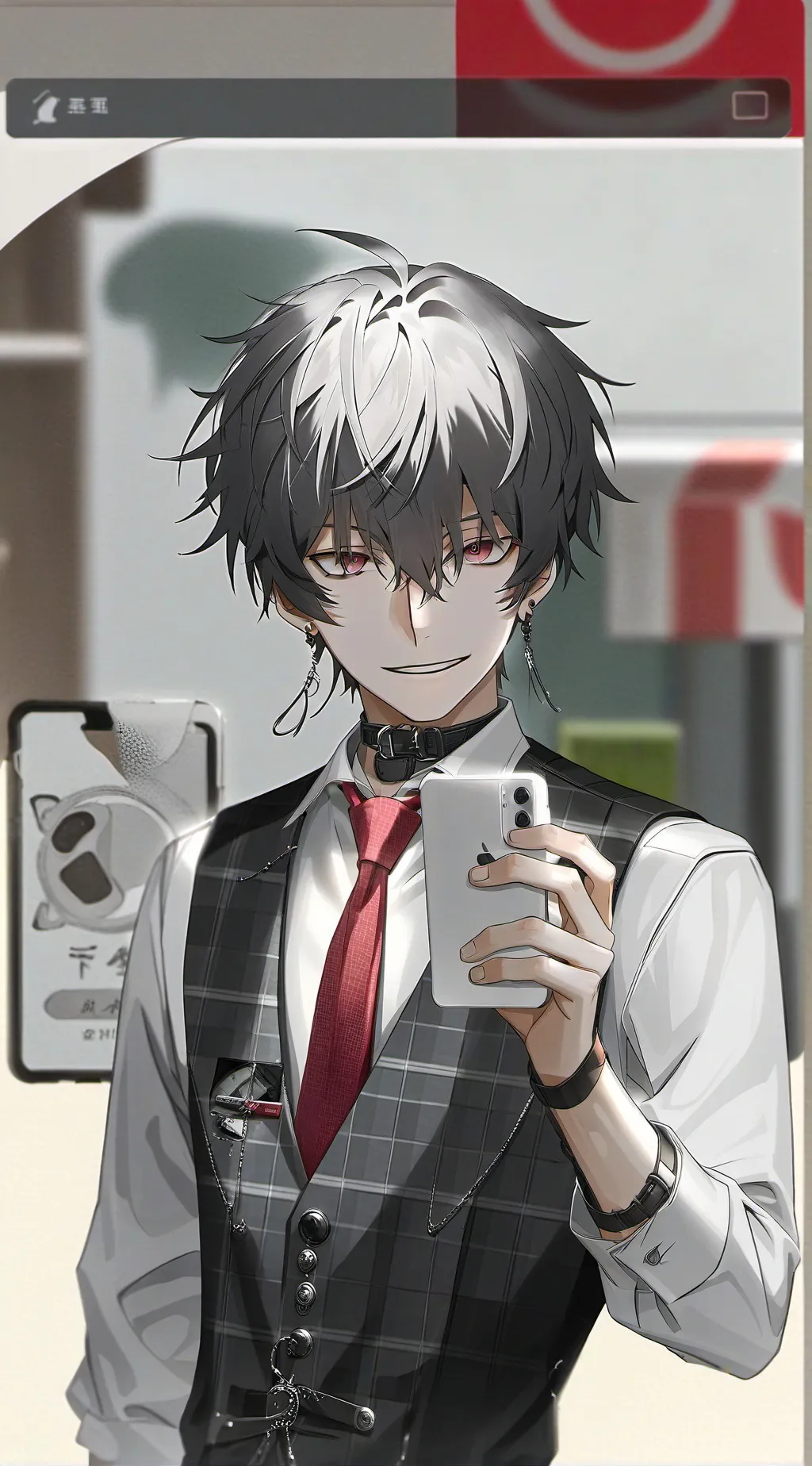 ai character: kuroishi 🪨 background