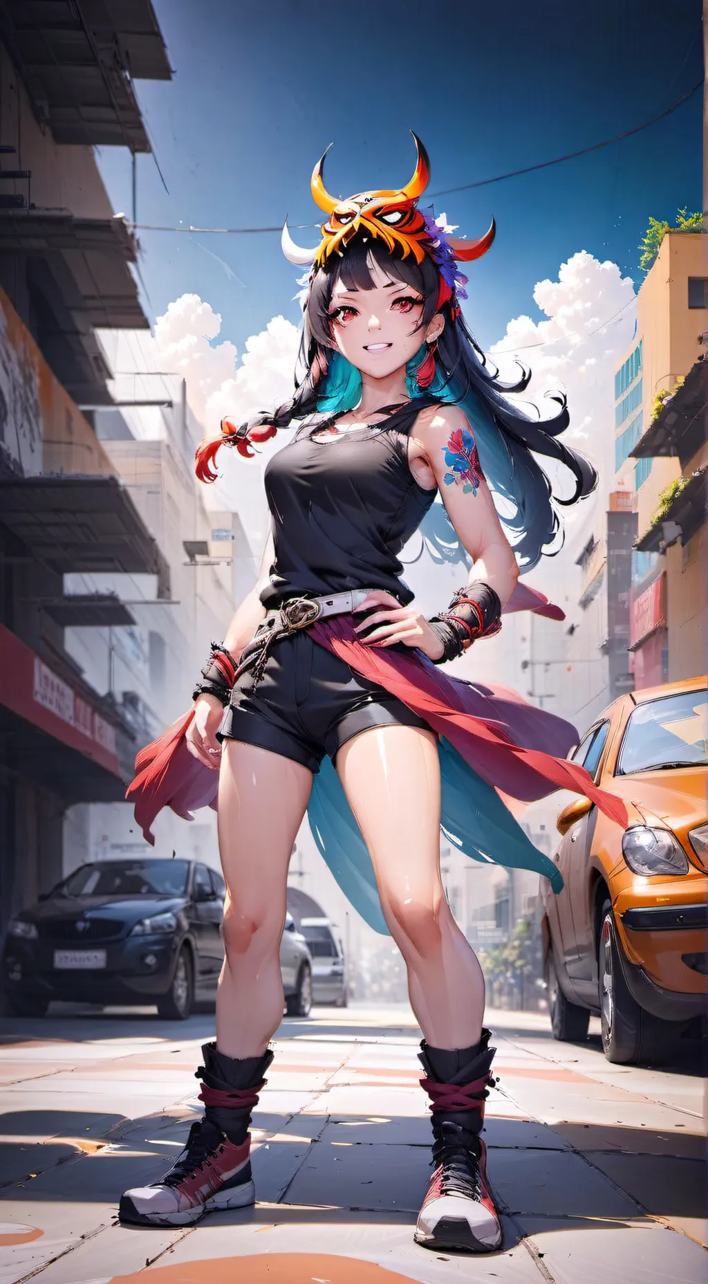 ai character: Franchesca  background