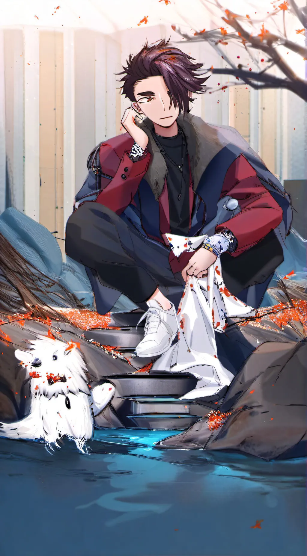 ai character: Kai background