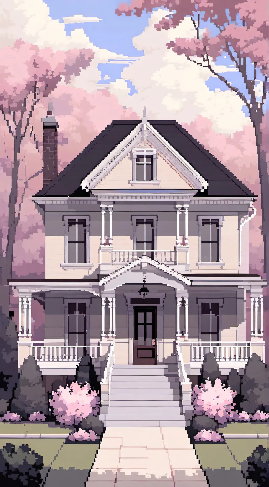 ai character: FOSTER FAMILY background