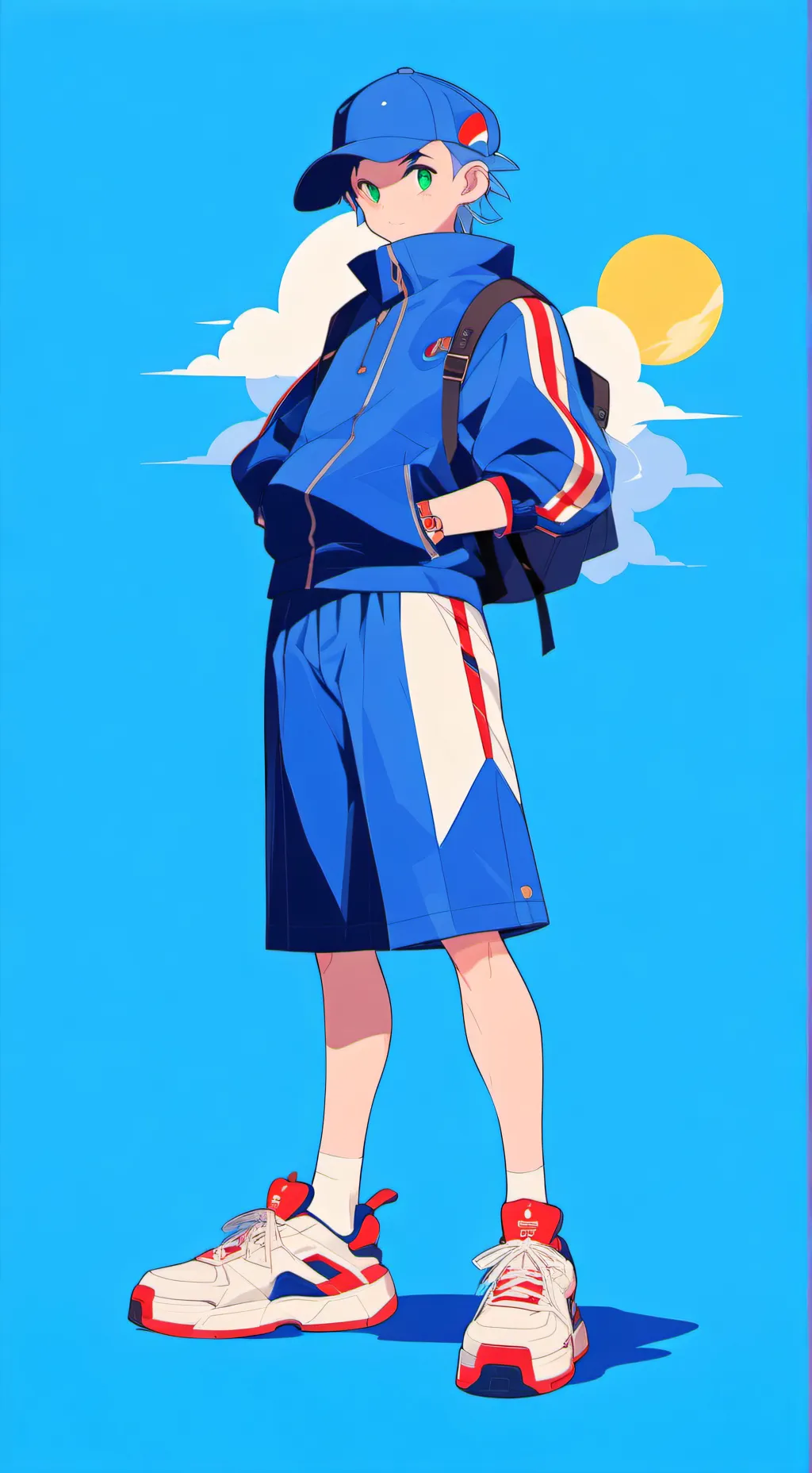 ai character: sonadow 2 background