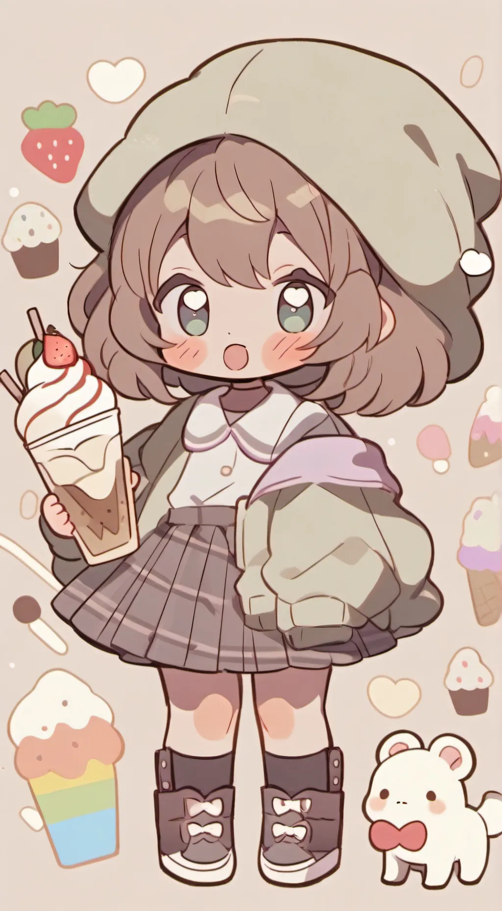 ai character: Iris background