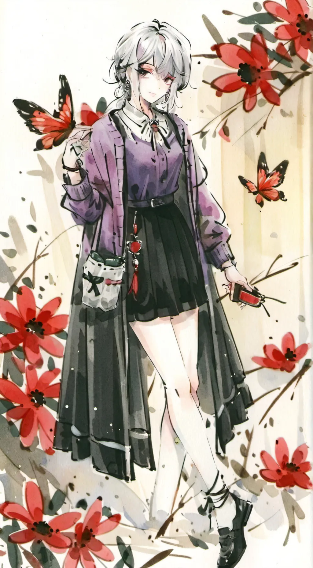 ai character: dasie🎀( from hh) background