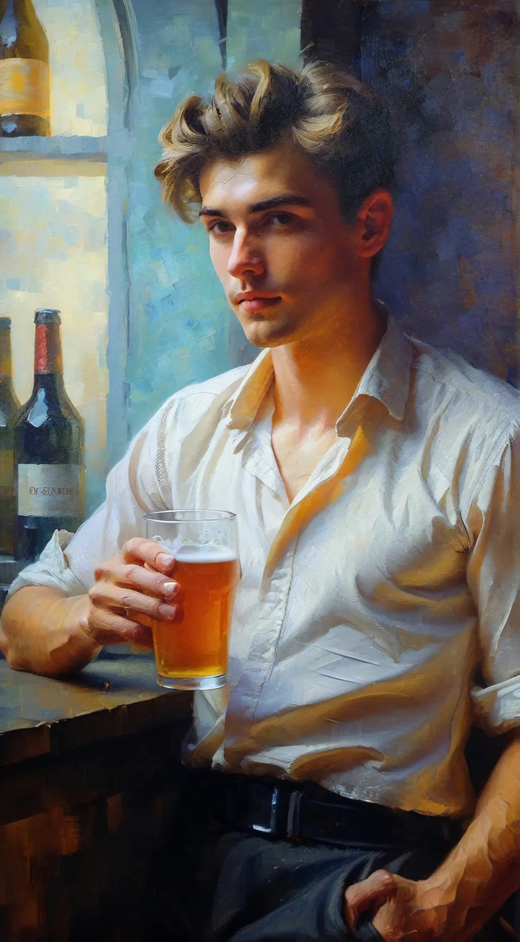 ai character: Rick background