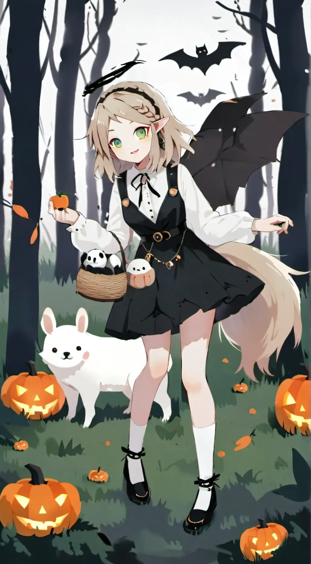 ai character: Furry zelda background