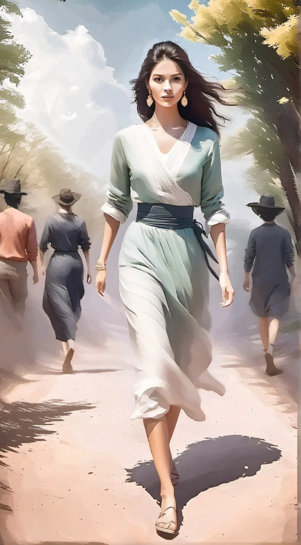 ai character: Ana background