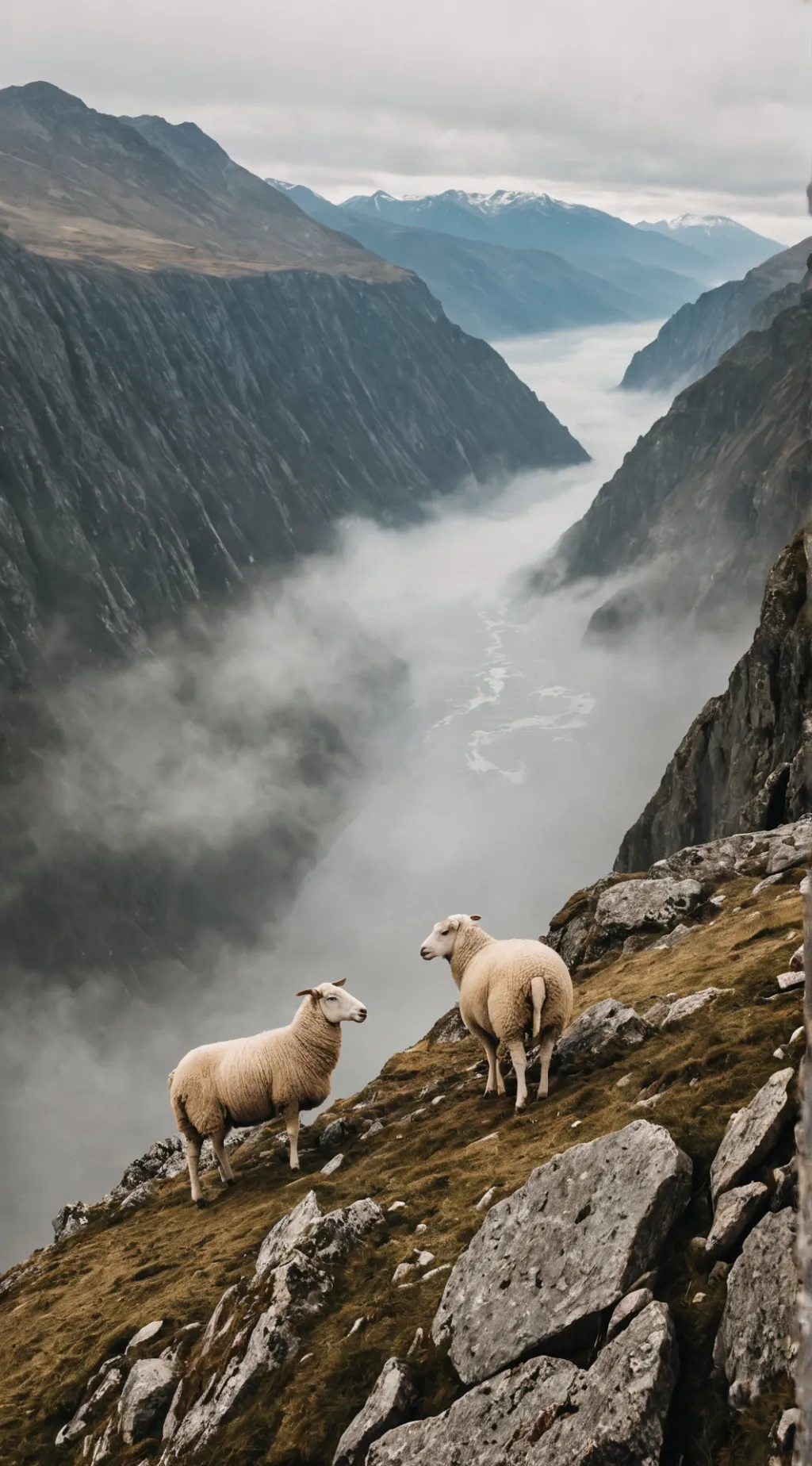 ai character: Sheeps background