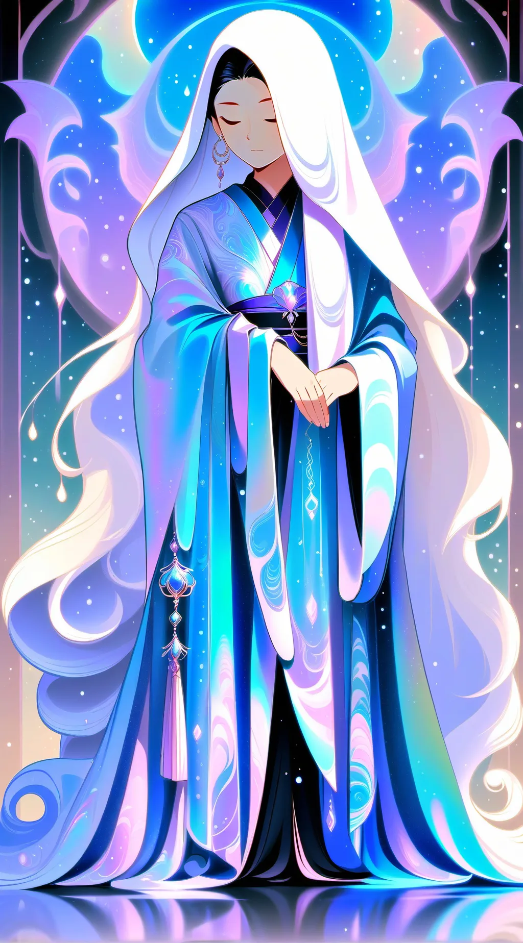 ai character: heat background