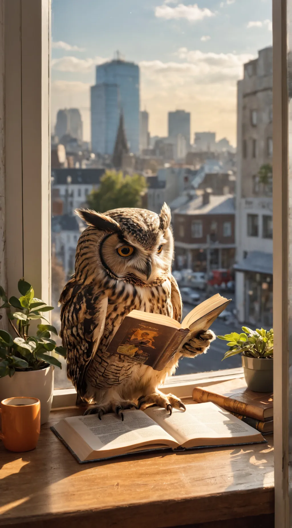 ai character: =~☆Owl☆~= background