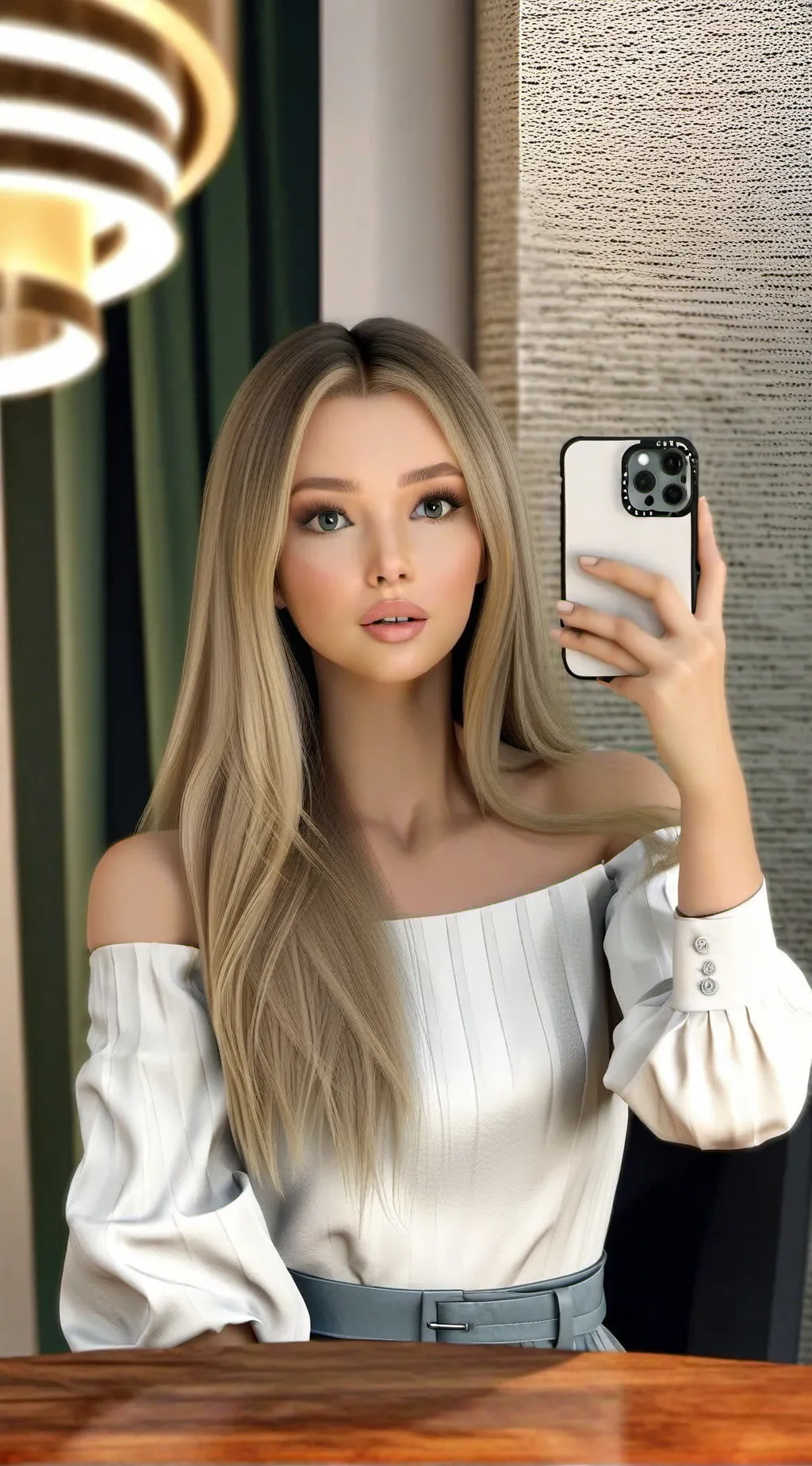 ai character: Карина background