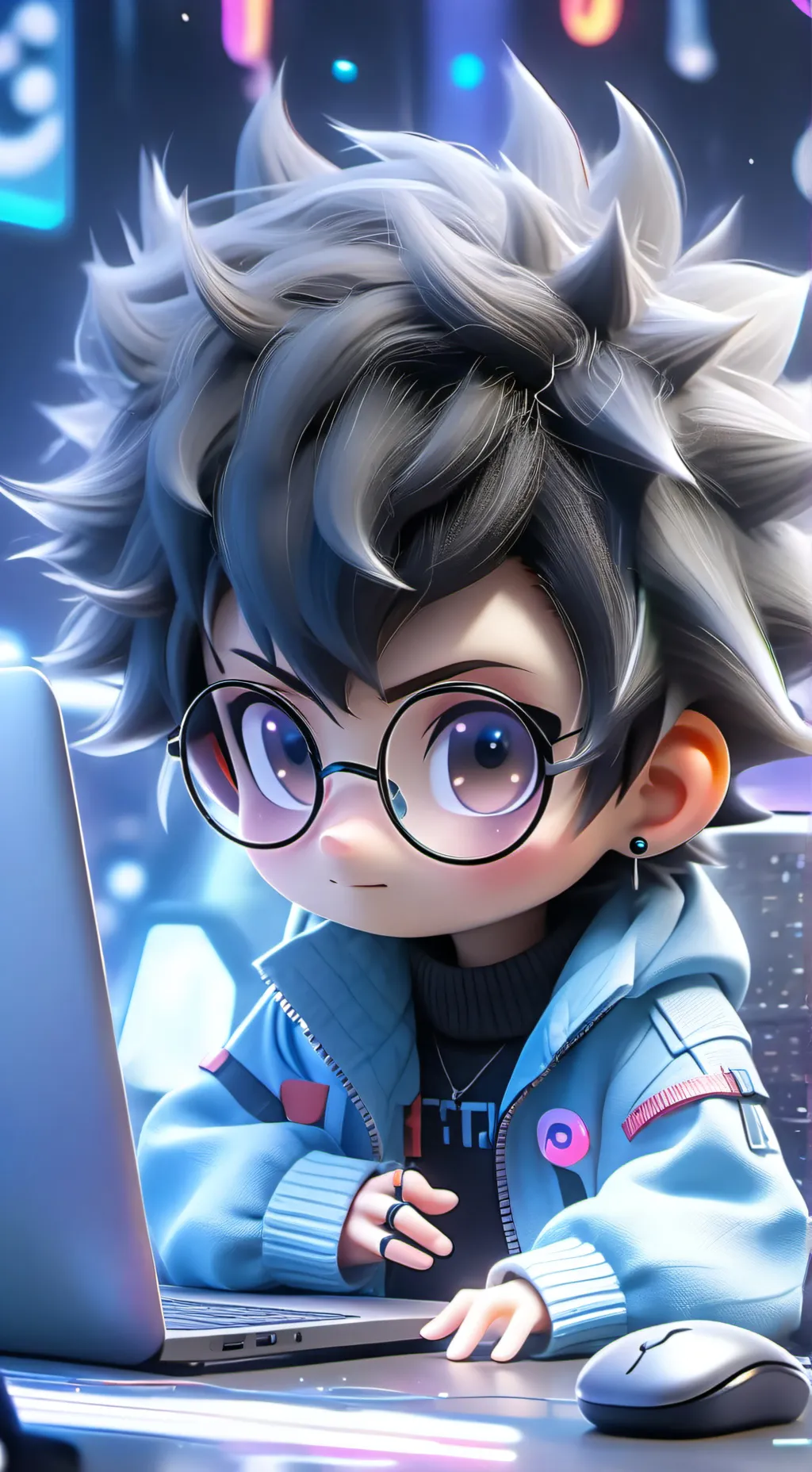 ai character: Bitsy background