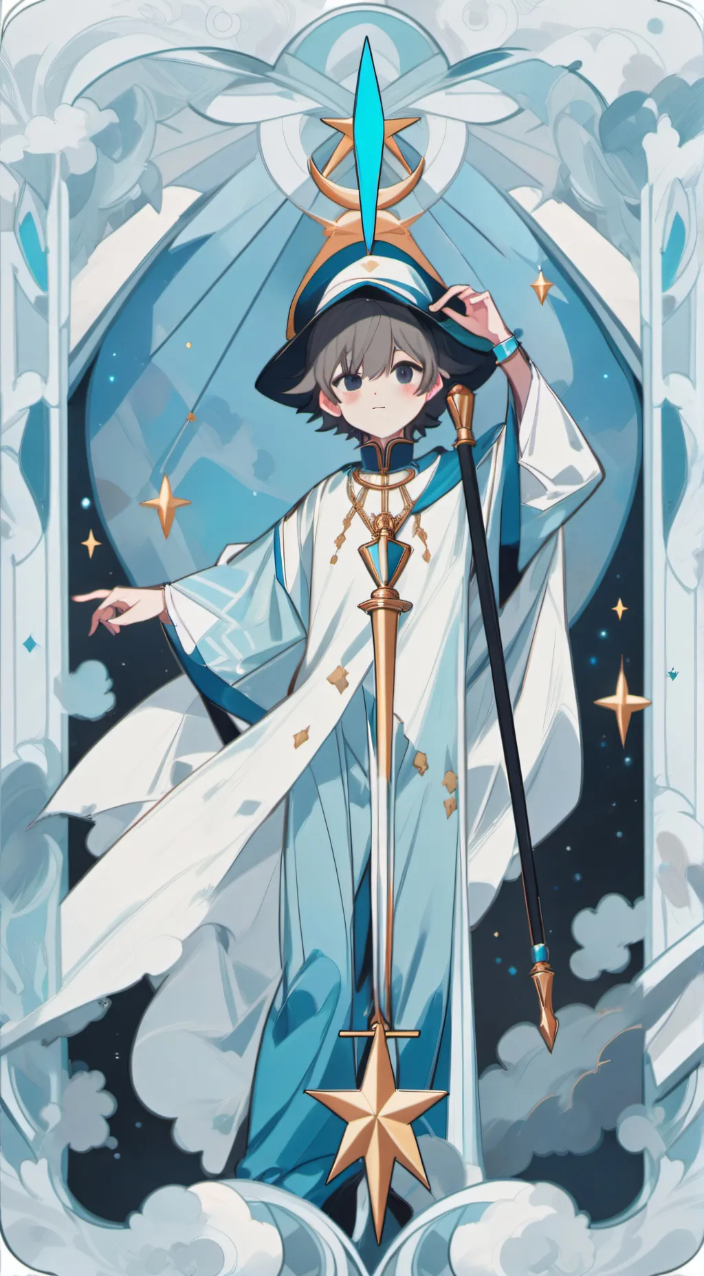 ai character: tokito x tanjiro background