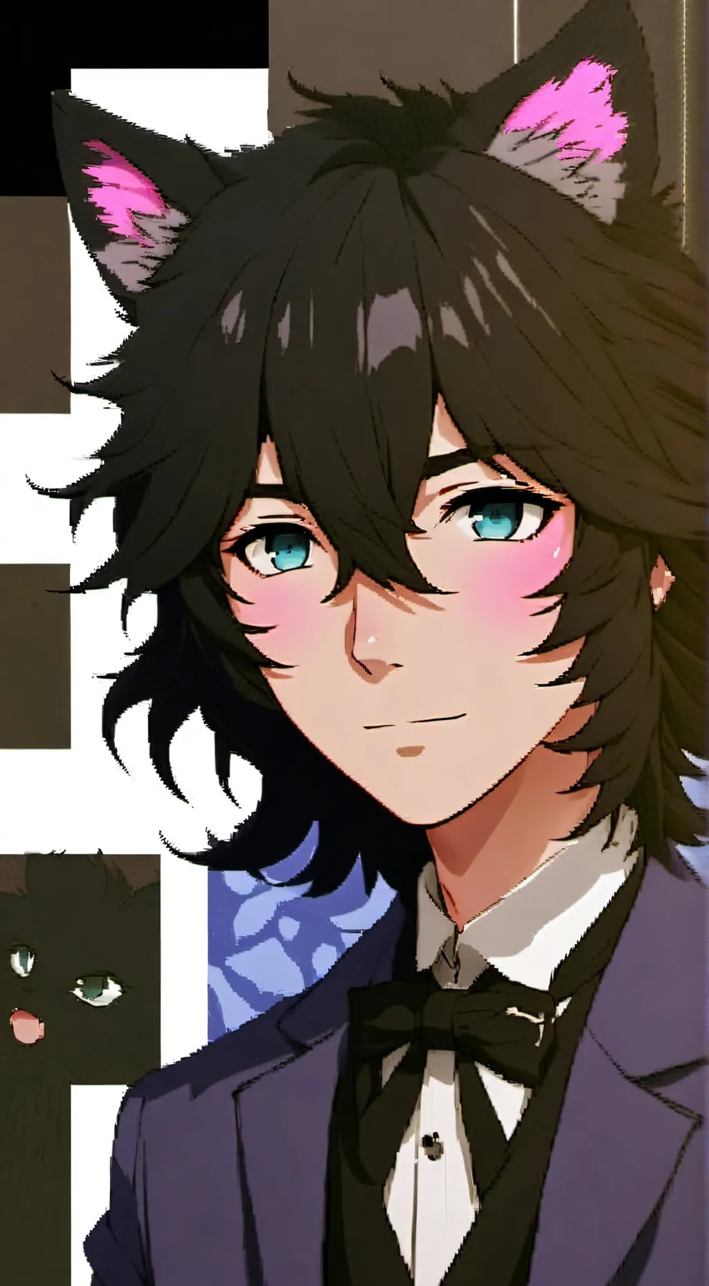 ai character: 🎀🔥Casper🎮✨️ background