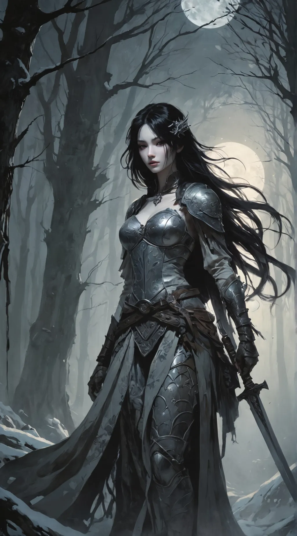 ai character: Elara background