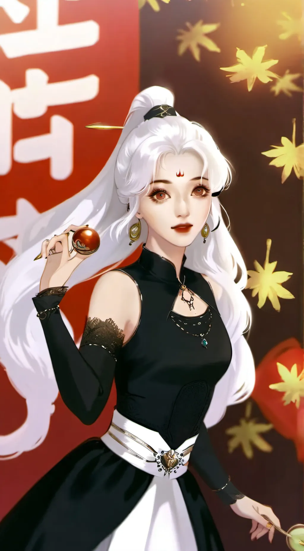 ai character: Kpop demon hunters background