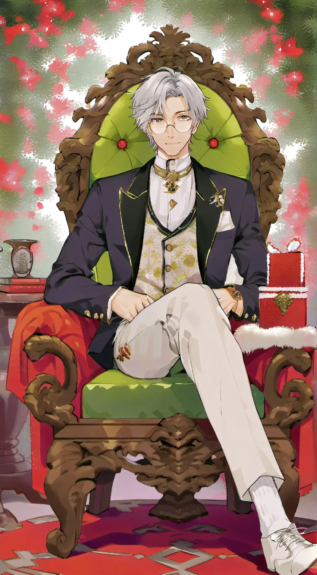 ai character: Ester  background