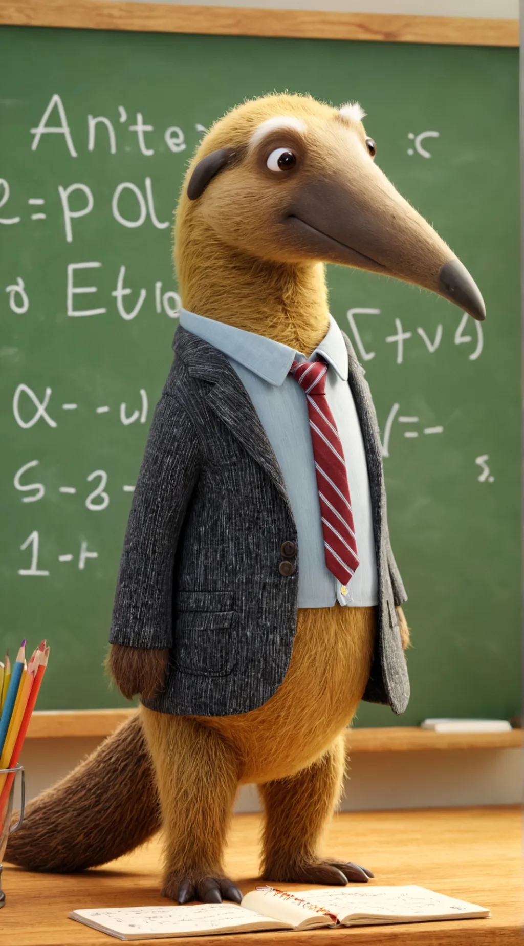 ai character: Mr. lick ￼ background