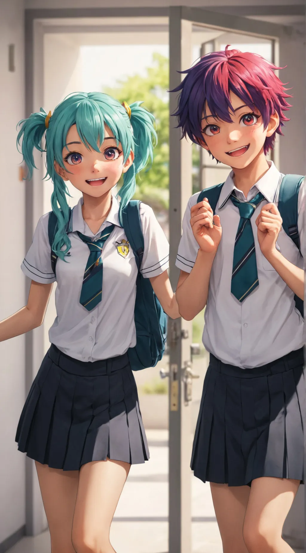 ai character: Optimistic Pop Star background