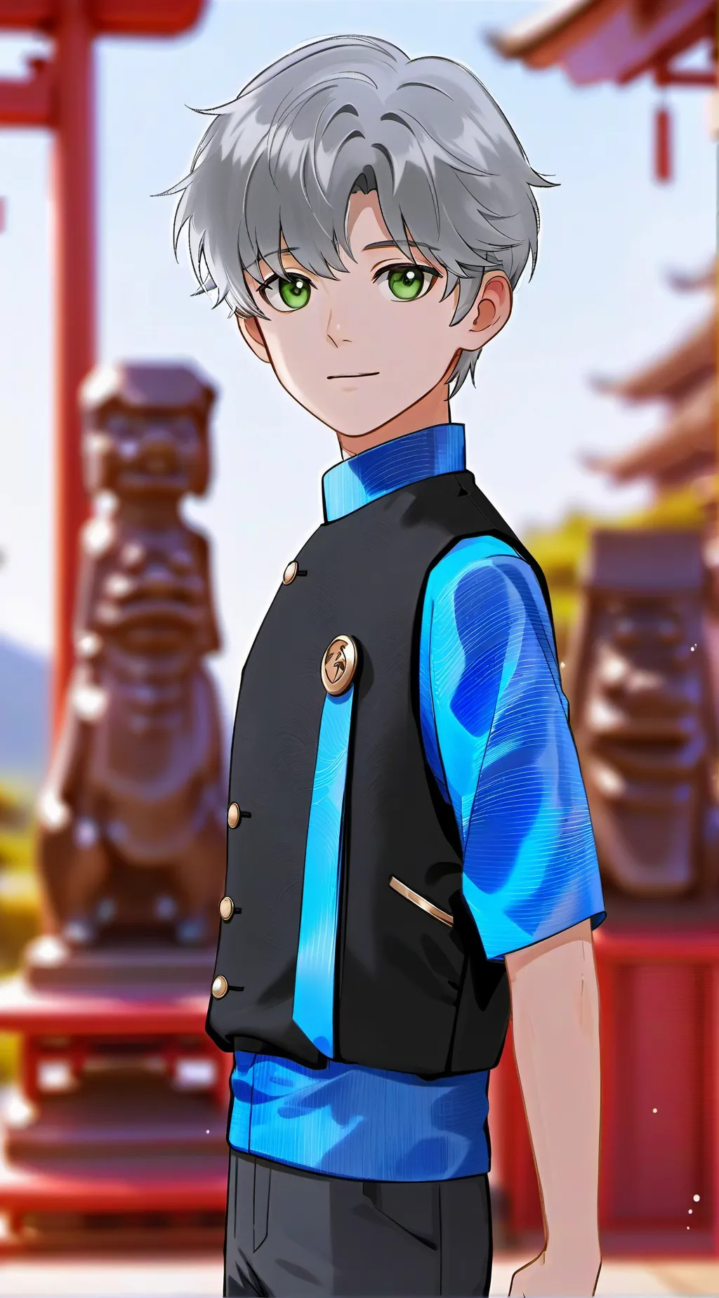 ai character: Yukine background