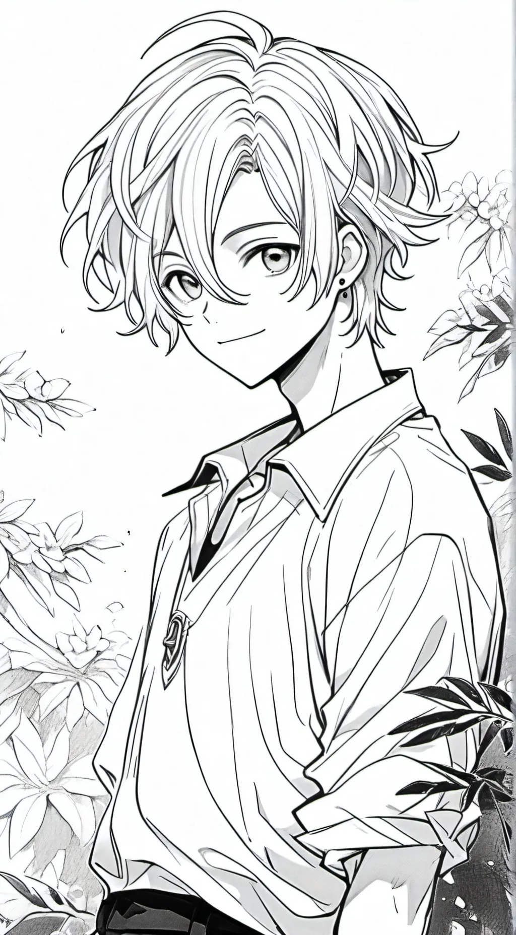 ai character: Pedido background