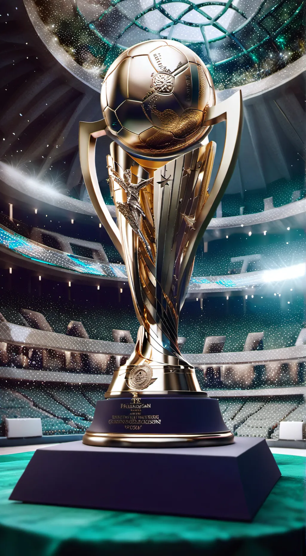 ai character: world cup 2026 background