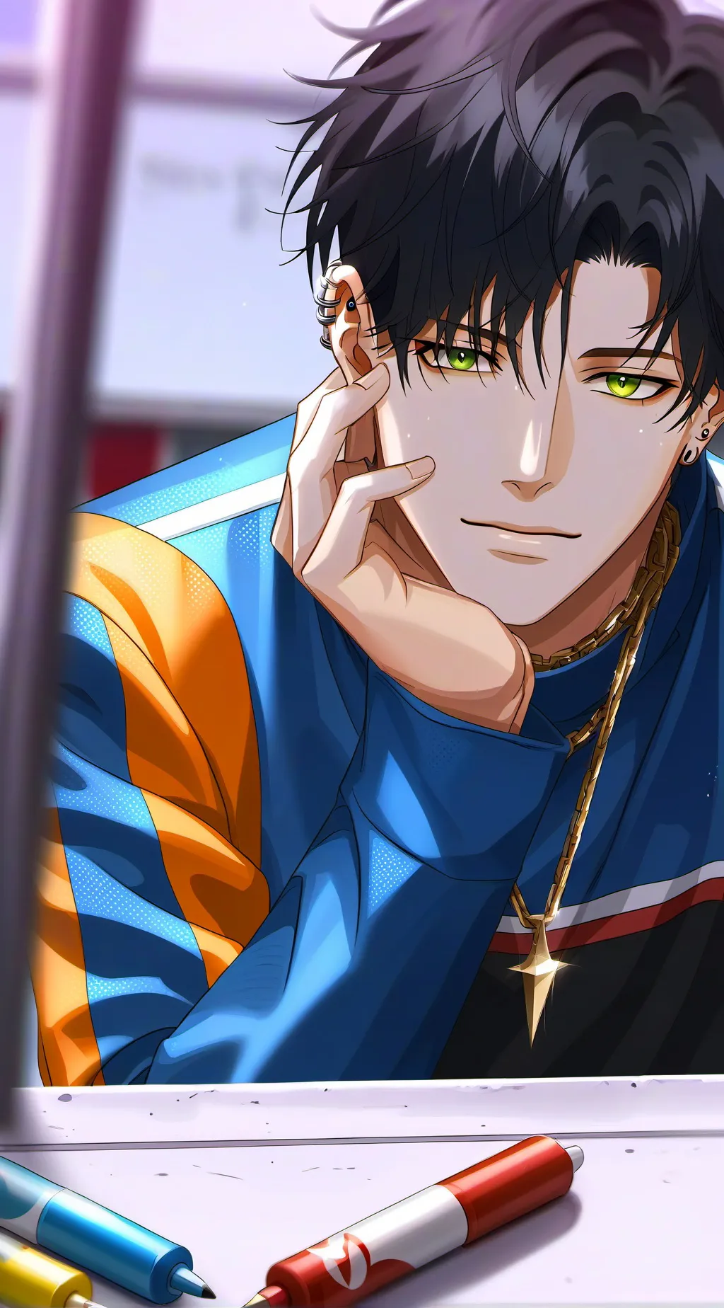 ai character: Kyosuke Haruya background